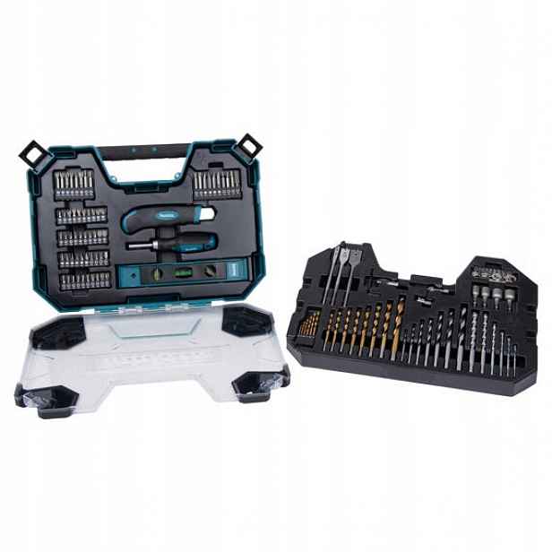 Makita E-22604 sada bitů, vrtáků a příslušenství 104ks, Ph kufr (old=D-3177