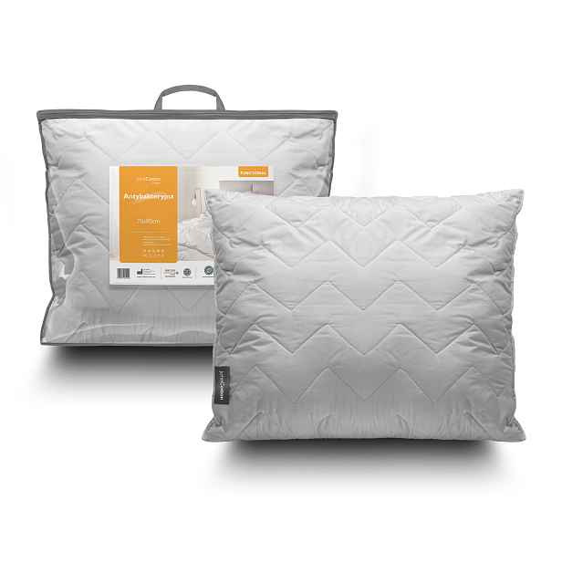 Prošívaný polštář pro alergiky ANTIBACTERIAL 70x80 cm mikrovlákno John Cotton