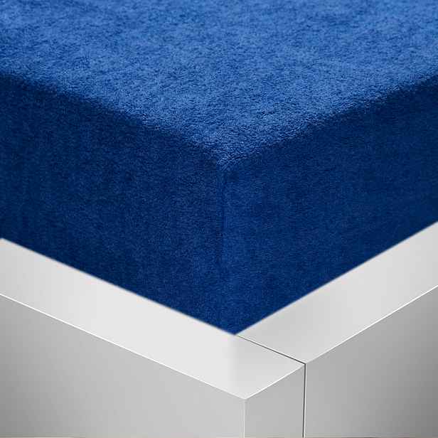 TP Froté prostěradlo 180x200 Premium - Královská modrá