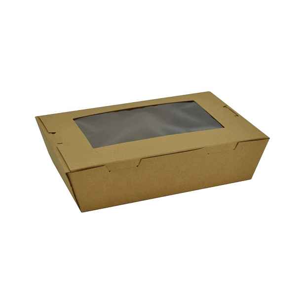 Krabička na oběd s okénkem 1400 ml, 50 Ks