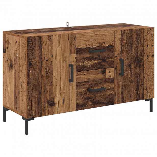 vidaXL Servírovací skříň Staré dřevo 100 x 36 x 60 cm Kompozitní dřevo
