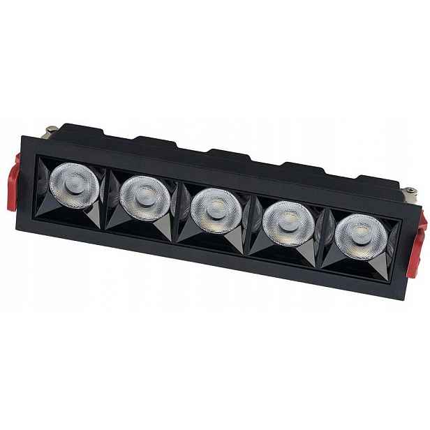 Podomítkové svítidlo MIDI Černá 20W Recessed 3000K Stropní reflektor do domu