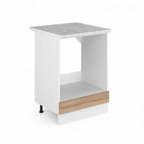 Vicco UNIVERZÁLNÍ ZÁKLADNÍ JEDNOTKA R-Line Sonoma 60 cm s velkým výklenkem, s pracovní deskou