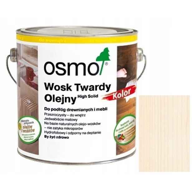 Osmo 3040 0,75L Tvrdý Vosk Bílý **wawa**