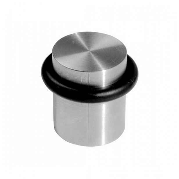 Sapho - Dveřní doraz na zem 25x30 mm, broušená nerez XP003