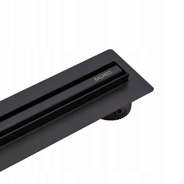 Slim & Low ProLine Black – Lineární odtok (úzký) 90 cm Balneo