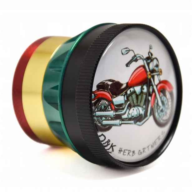 Mlýnek Grinder Kovový Velký Marihuana Thc Cbd