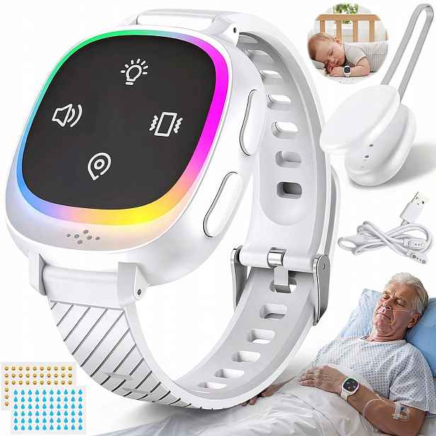 Alarm Probuzení Nočního Pomočování Vibrace Pro Děti A Starší Osoby LCD