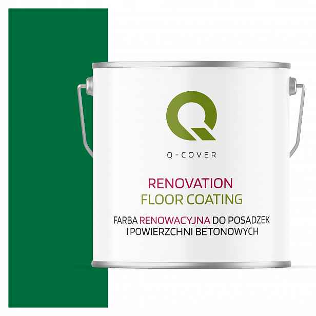 Barva Pro Renovaci Podlah Z Betonu Zelená Ral 6029 Polomat 5L Výrobce