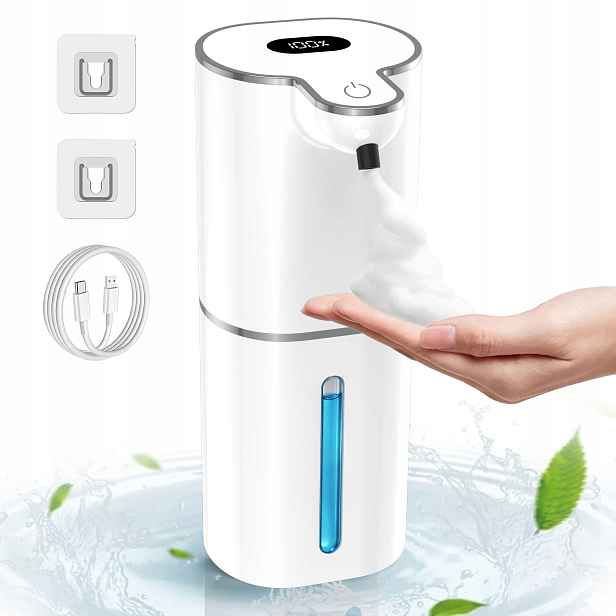 Bezdotykový Dávkovač pěnového mýdla Automatický Usb dávkovač pěny 380 ml