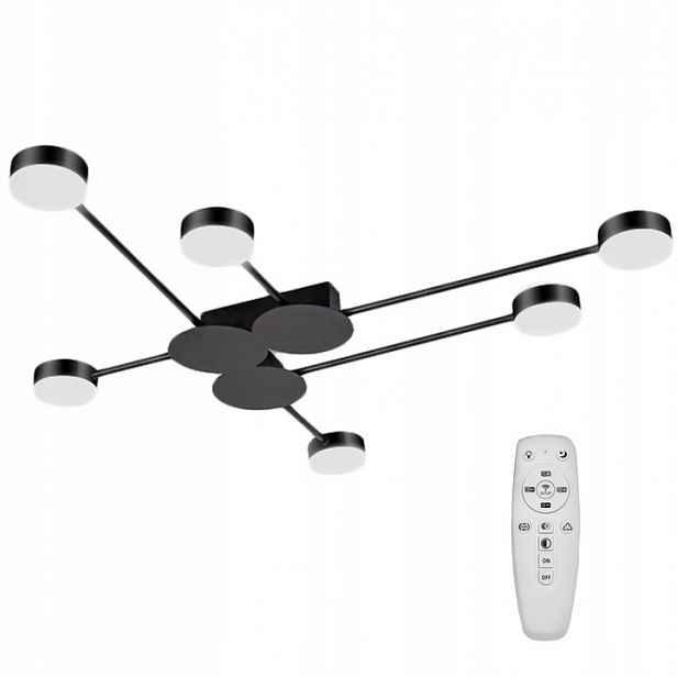 Lampa APP521-6C Černá