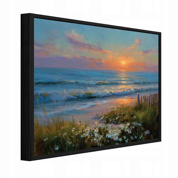 Obraz V Rámu Moře Příroda Krajina Do Předsíně Jídelny Kuchyně 90x60