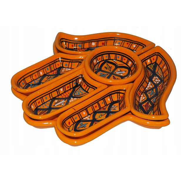 Mezze Set pro Mezze Meze Fatima Maroko Tunisko Hamsa