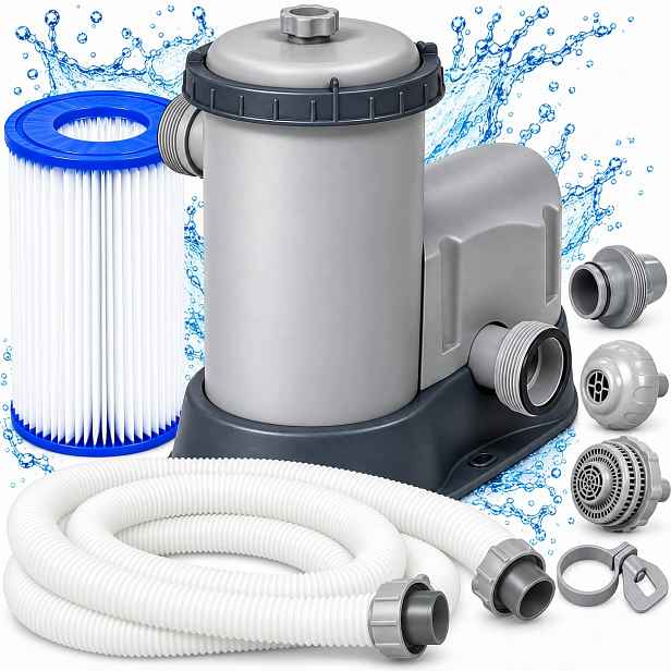 Filtrační Čerpadlo s hadicemi do bazénu Bestway 58389 Filtr 5678 l/h Silný 2026