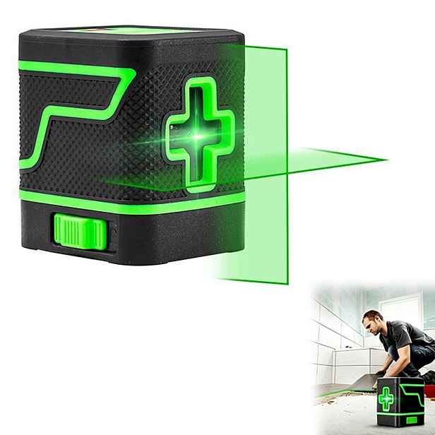 Křížový Laser, Rovinná Laserová Vodováha Zelená Stativ