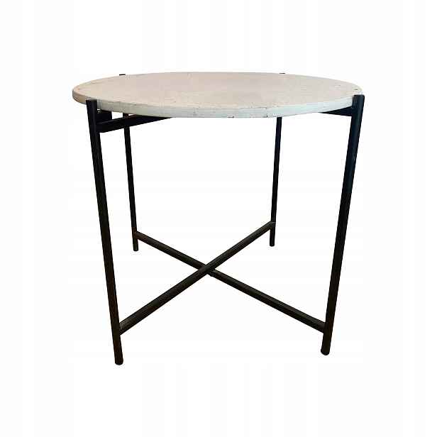 Konferenční Stolek 70 X 45 CM Terrazzo Terasa Balkon