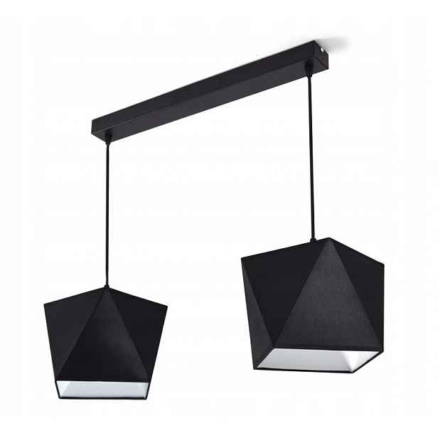 Závěsná lampa Lustr Abažur Diamantové barvy 299Z2