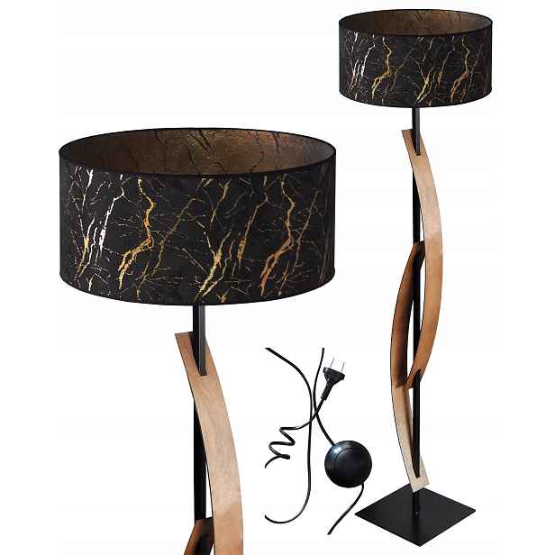 Stojací Lampa 096ST Led E27 Stínidlo Je Moderní Do Obývacího Pokoje