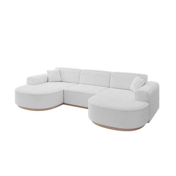 ALTDECOR SEDACÍ SOUPRAVA ve tvaru U MARI-U1-v1 303x171x83 Bílá Buklé