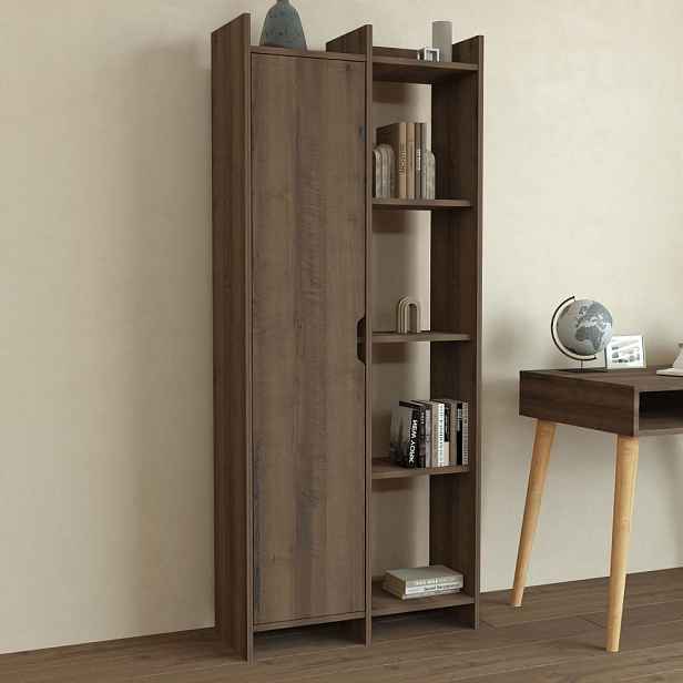 Knihovna Offer - Antique Walnut