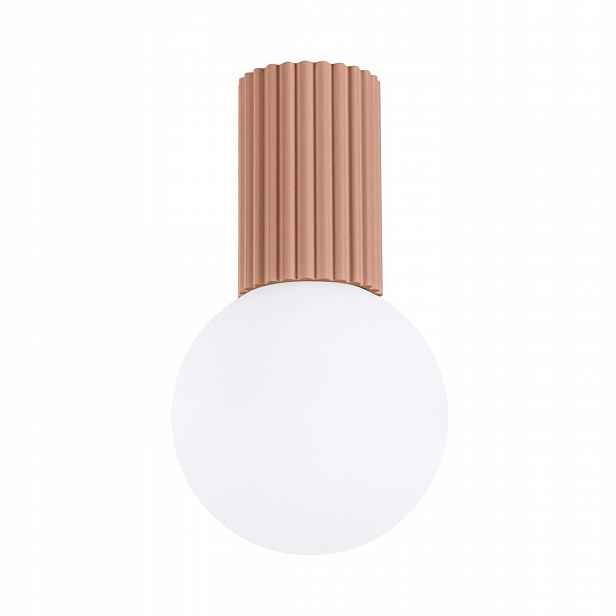 Koupelnová lampa Stropní svítidlo G9 Kulatá Hnědá Matná IP44 Halo Sollux