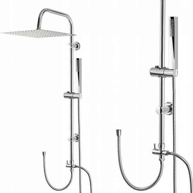 Sprchový Set S Tryska S Velkou Dešťovou Sprchou 30 CM Inea