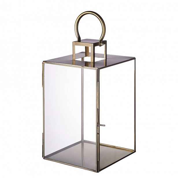Butlers GLAM Lucerna 30 cm - zlatá