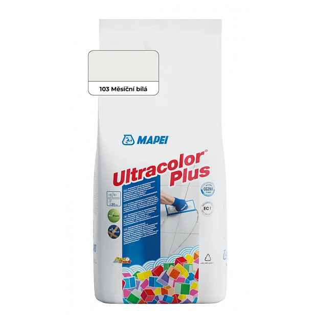 Spárovací hmota Mapei Ultracolor Plus 2 kg 103 měsíční bílá