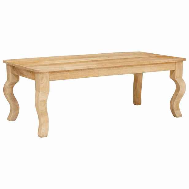 vidaXL Konferenční stolek Hnědá 110 x 55 x 40 cm Masivní mangové dřevo