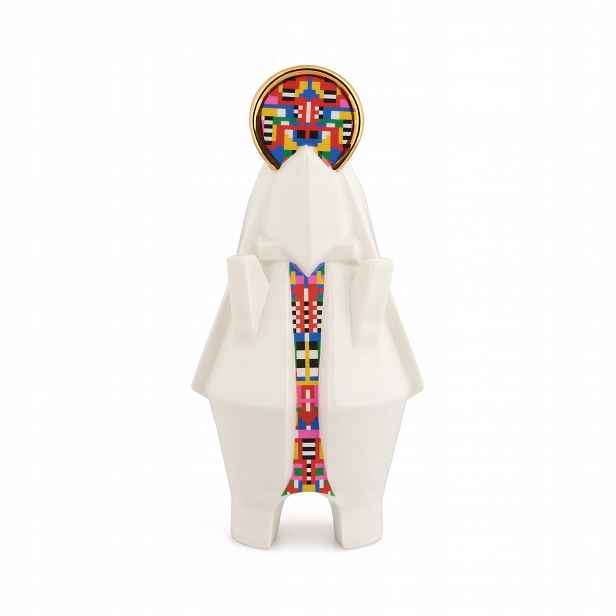Figurka Panny Marie z porcelánu Alessi