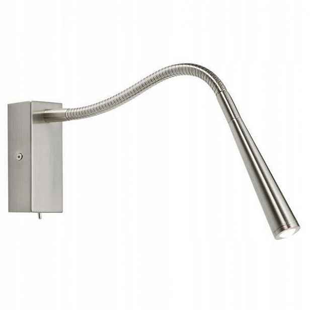 Nástěnné svítidlo Madison stříbrné 1W led 3000K 65lm IP20 Saxby