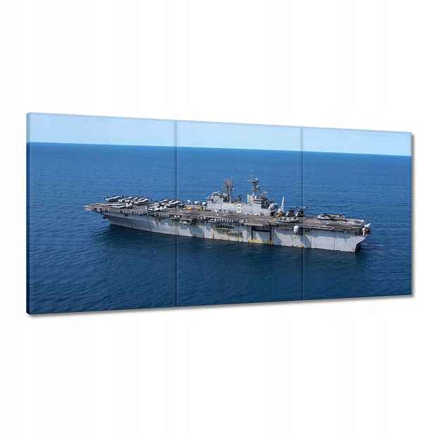 Obrazy 120x60 Letadlová loď Loď Moře