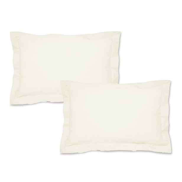 Perkálové povlaky na polštáře v sadě 2 ks 50x75 cm Easy Iron Percale – Catherine Lansfield