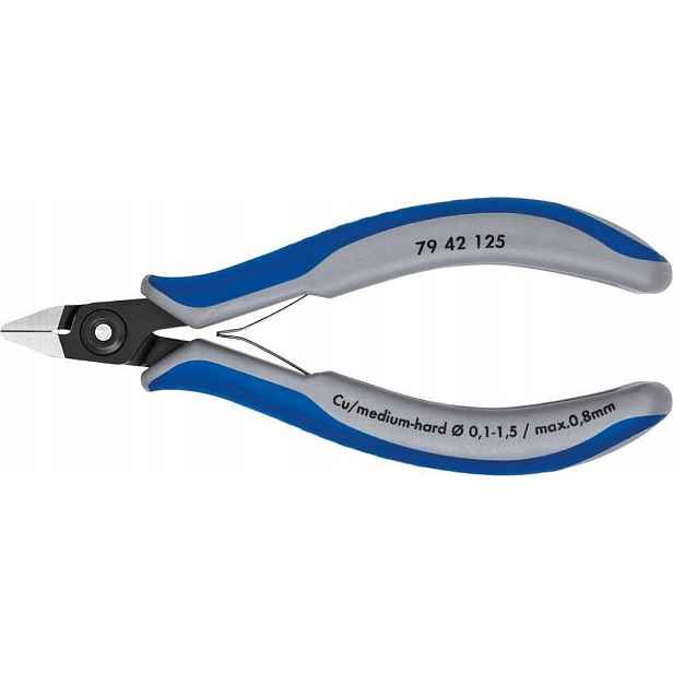 Boční štípací kleště Přesné 125 mm Knipex 79 42 125 pro elektroniku