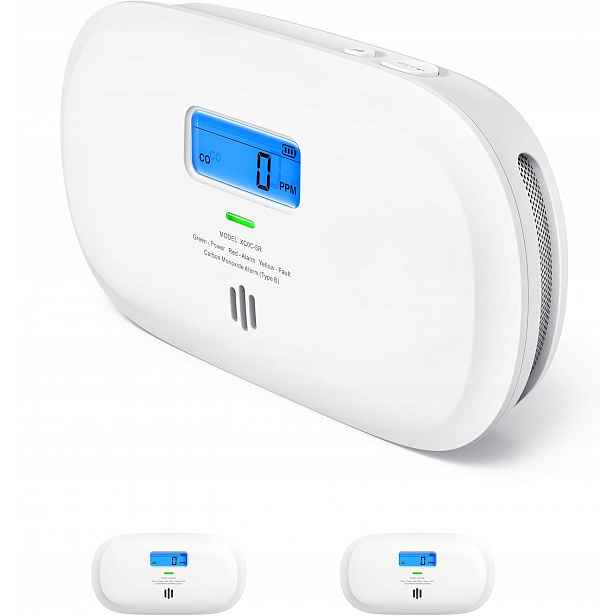 Detektor Oxidu Uhelnatého CO2 X-sense XC0C-SR Domácí Alarm Sada 2KS