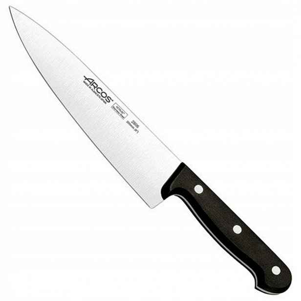 Nůž Šéfkuchaře Arcos Universal 20 cm pro sekání krájení Černý
