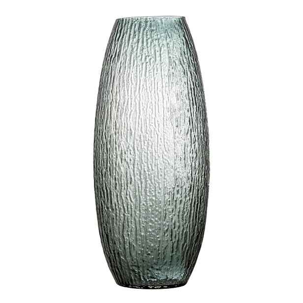 Šedá skleněná ručně vyrobená váza (výška 50 cm) Brock – Bloomingville