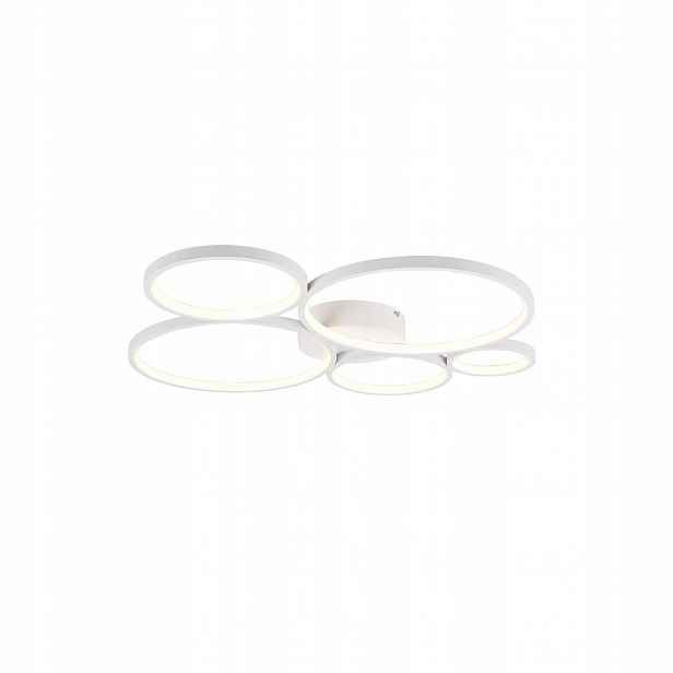 stropní svítidlo Led Bílá Stropní Svítidlo 59 Cm Kov Nastavitelná Velon Trio