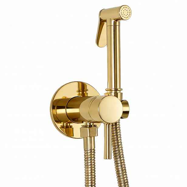 Bidetová baterie bidetová podomítková pro bidet baterie Wc myčka koupelna zlatá