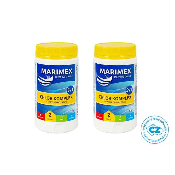 Marimex | Marimex Chlor Komplex 5v1 1,0 kg - sada 2 ks | 19900030