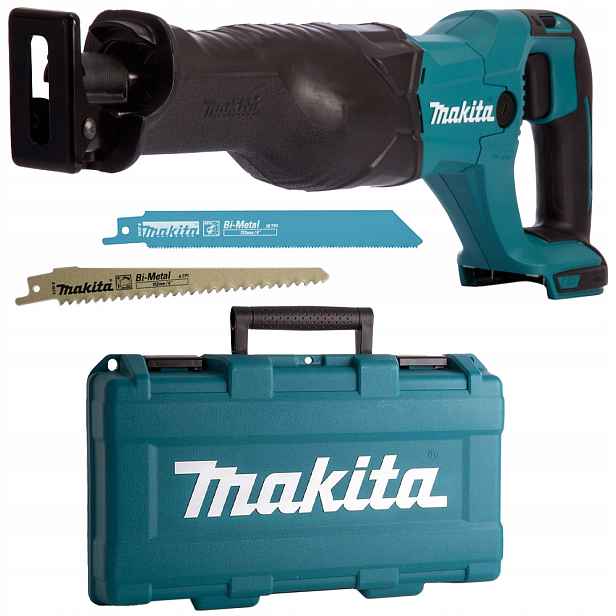 Posuvná pila, akumulátorová šavlová liška 18 V Lxt Makita DJR186ZK Body