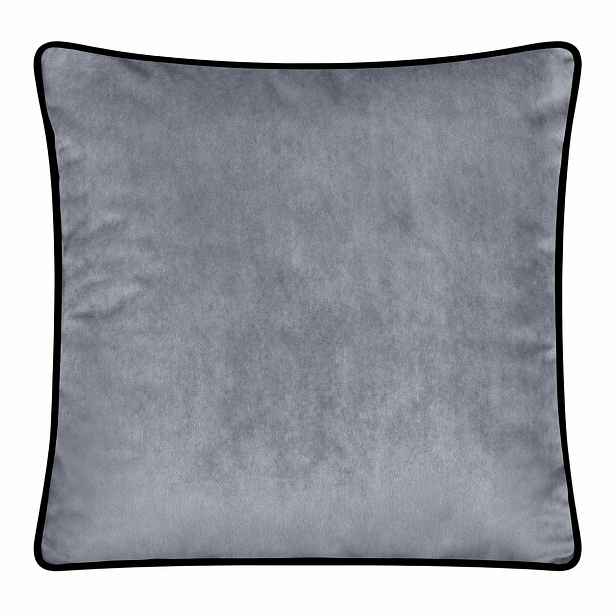Povlak na polštář VELVETE šedá 45x45 cm Mybesthome