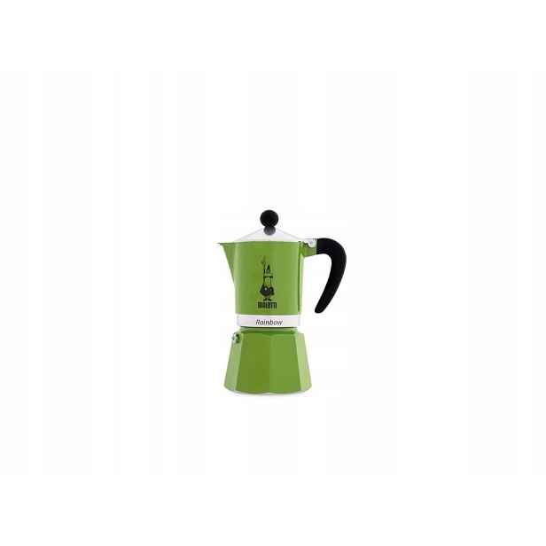 Bialetti Moka Rainbow zelená, velikost: 1 šálek