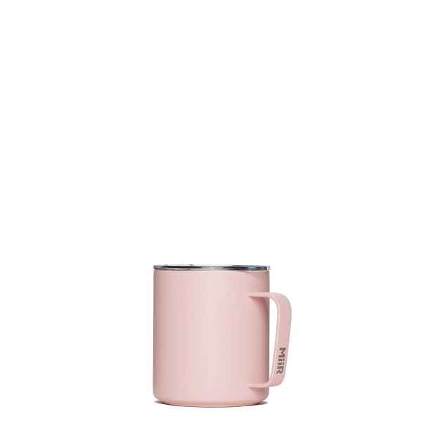 Termohrnek s uzávěrem MiiR Camp Cup 12oz 355 ml pastelově růžový