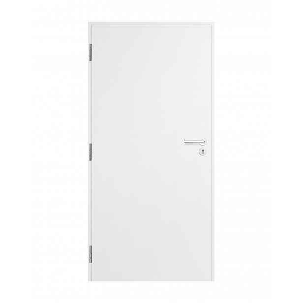 Interiérové dveře Smart Plné (Zaoblená hrana), Bílá folie
