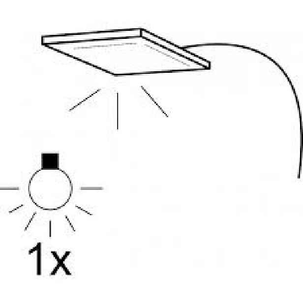 LED klip 1 bodový