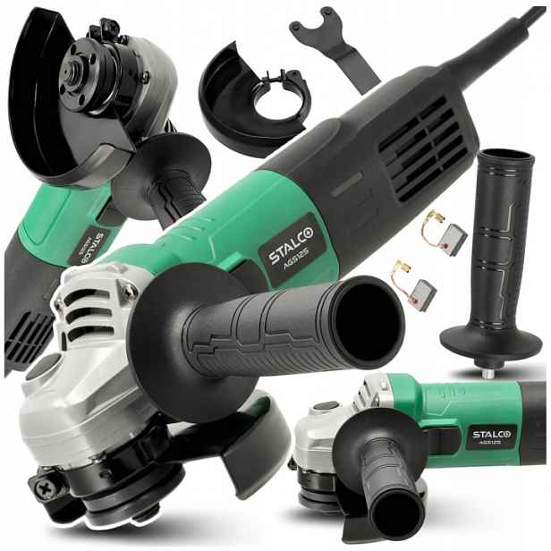 Úhlová Bruska Diax 750W Regulace Otáček Bruska Silná 125 MM Stalco