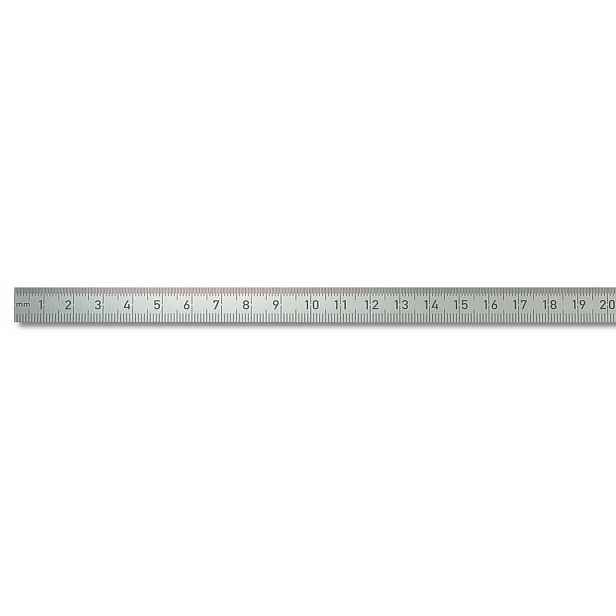 Lineární měřítko z nerezové oceli Inox 1000 mm 1 m 100 cm pružinové, ohebné