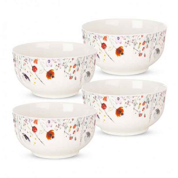 Sada porcelánových misek MÁK 4 ks