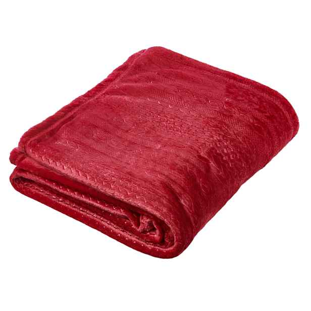 TP Mikroflanelová deka Premium se vzorem 150x200 - Jahodová